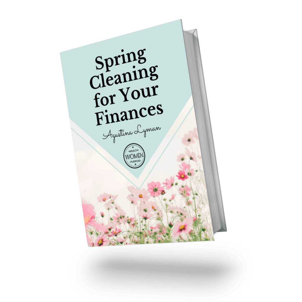 Spring cleaning for your finances book mockup - Coach Agustina Lyman
